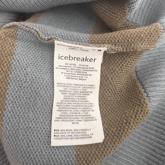 Icebreaker Cool=Lite women's merino utility explore crewe sweater size M medium - Picture 8 of 8